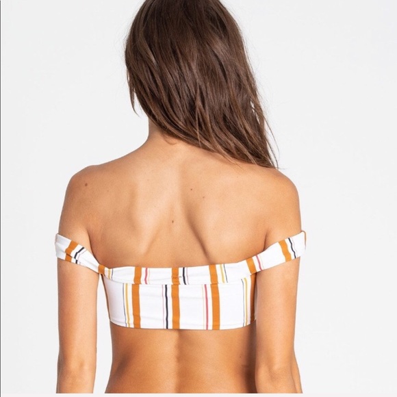 🌴🌼BILLABONG-STAR STRUCK OFF SHOULDER BIKINI SET - Picture 6 of 8